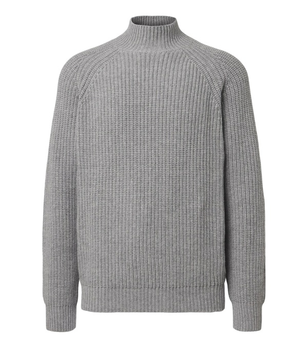 Allude Wool and cashmere turtleneck sweater