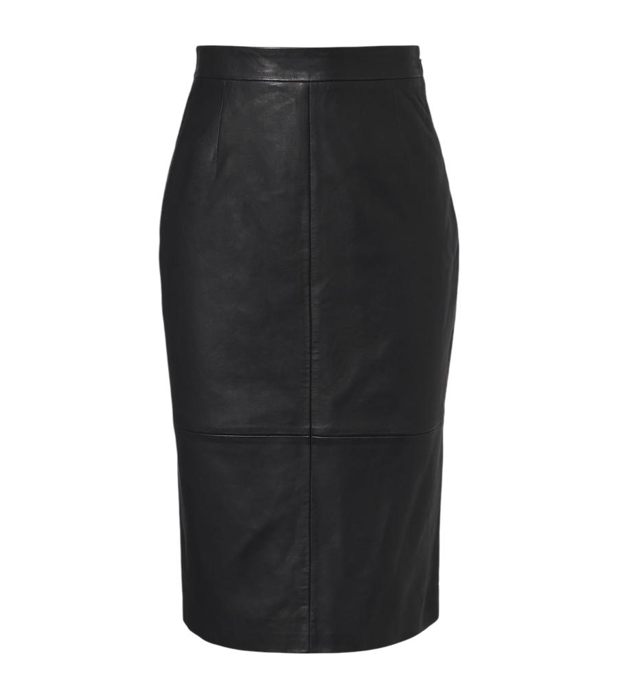Altuzarra Hank leather pencil skirt