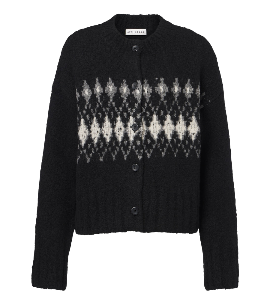 Altuzarra Haven Fair Isle wool cardigan