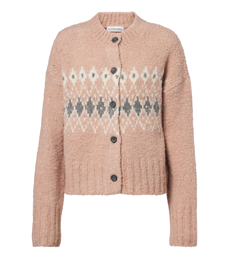 Altuzarra Haven Fair Isle wool cardigan