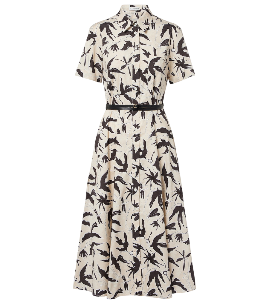 Robe-chemise Altuzarra Kiera imprimée en coton mélangé