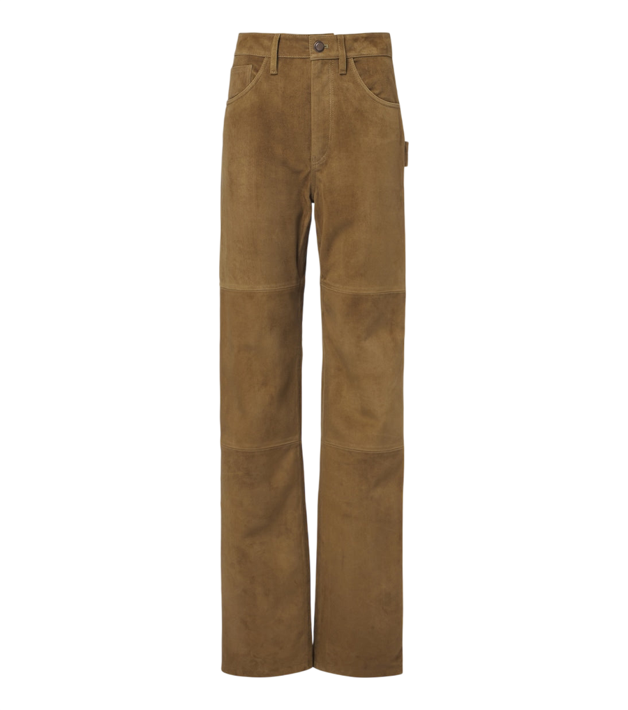 Altuzarra Mills suede straight pants