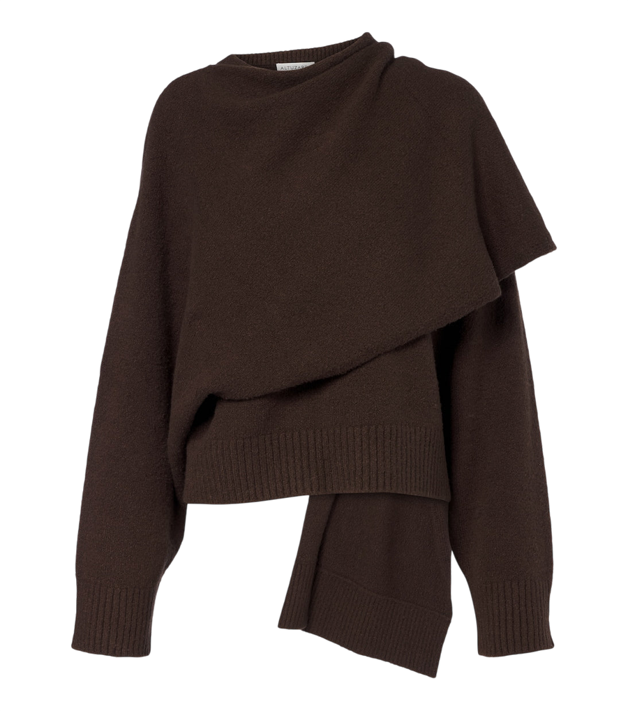 Altuzarra Palmer layered cotton-blend sweater