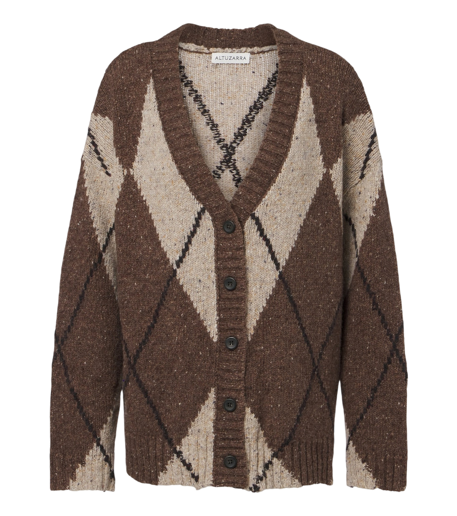 Altuzarra Ramblers wool and alpaca-blend cardigan