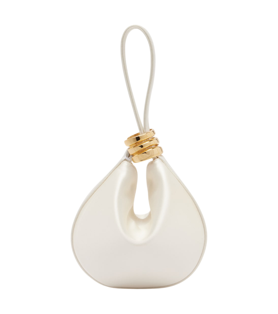 Amanu Zambia Mini satin top-handle bag