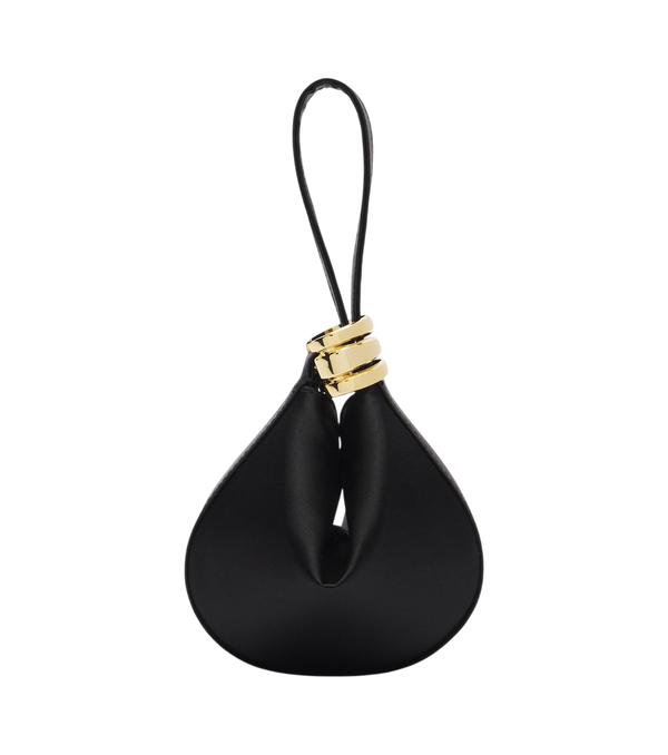 Amanu Zambia satin top-handle bag