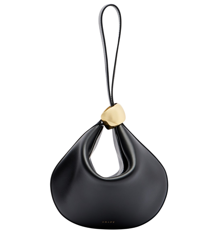 Amanu Zambia Small leather top-handle bag