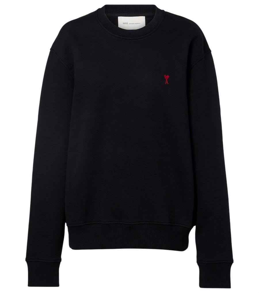 Sweat-shirt en jersey de coton Ami De Cœur Ami Paris