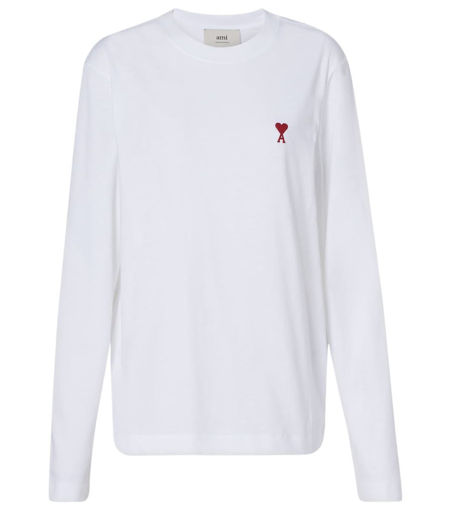 Ami Paris Ami De Cœur cotton jersey T-shirt