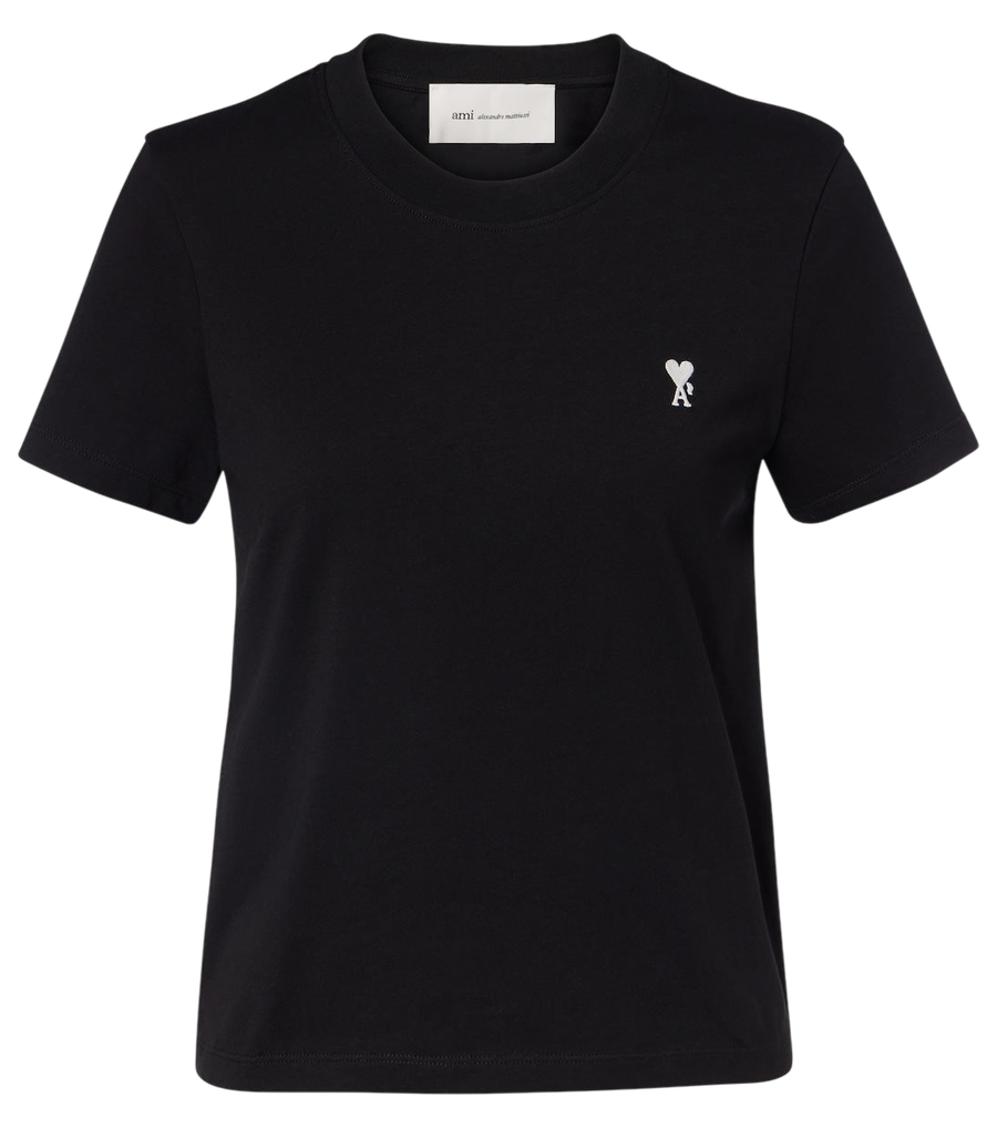 Ami Paris T-shirt Ami de Cœur in jersey di cotone