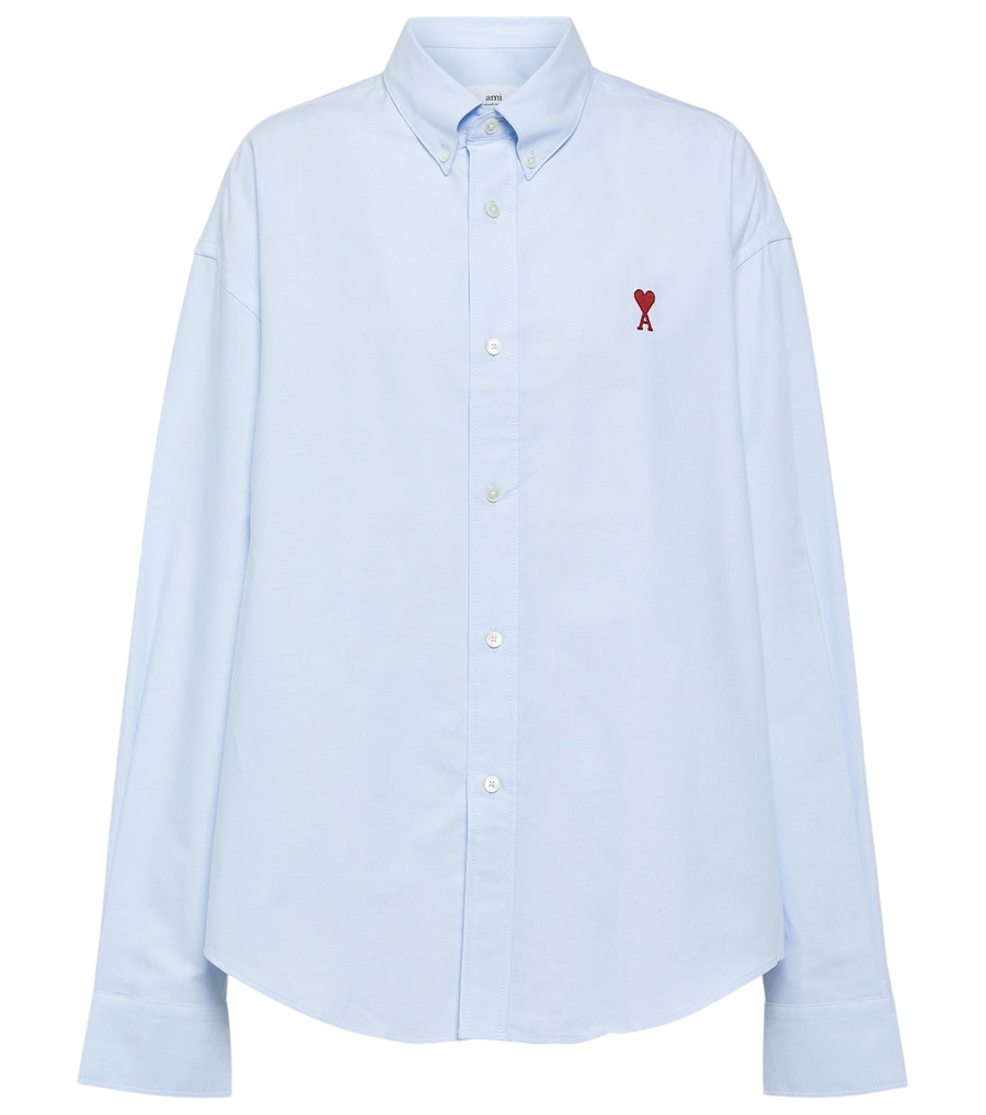 Chemise en popeline de coton Ami De Cœur Ami Paris