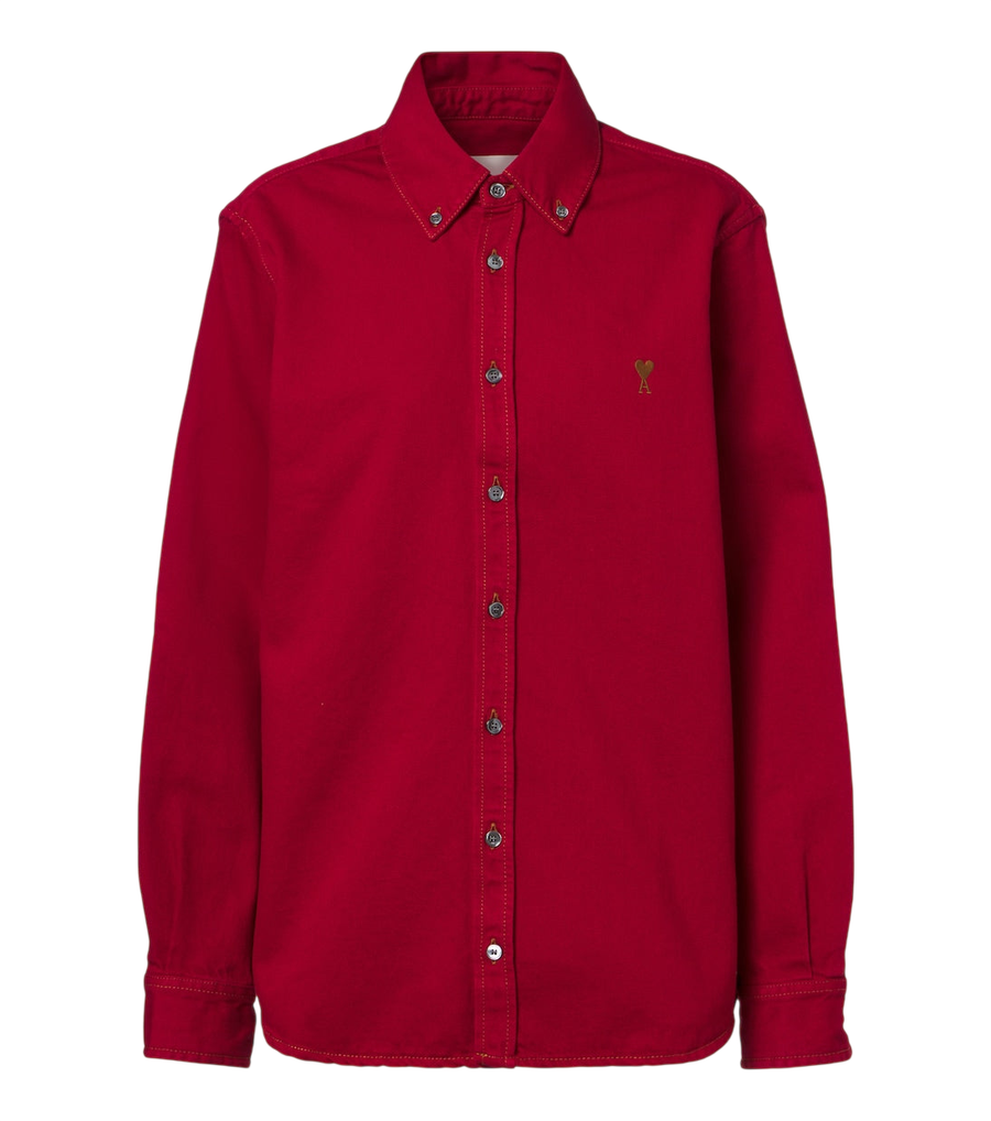 Chemise Ami de Cœur en sergé de coton Ami Paris