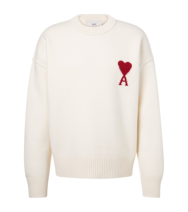 Ami Paris Ami De Cœur virgin wool sweater