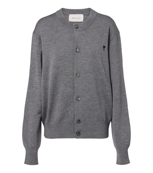 Ami Paris Ami de Cœur wool cardigan
