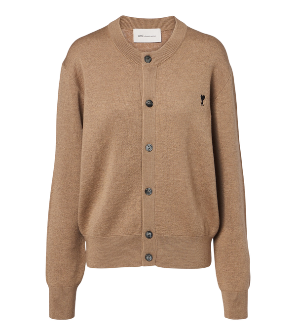 Ami Paris Ami de Cœur wool cardigan