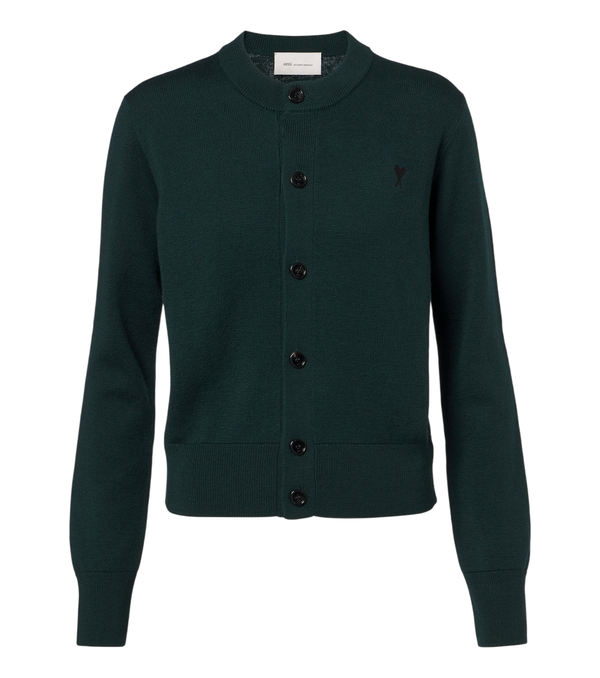 Ami Paris Ami de Cœur wool cardigan