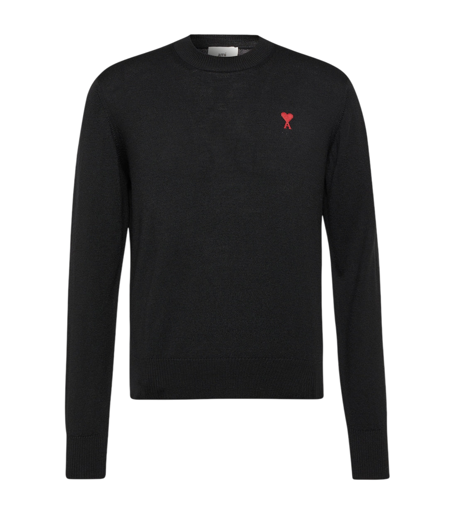 Ami Paris Ami De Cœur wool sweater