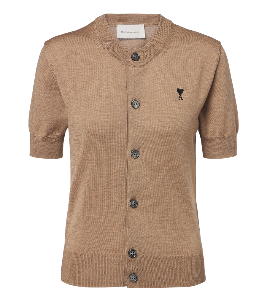 Ami Paris Ami de Coeur wool cardigan