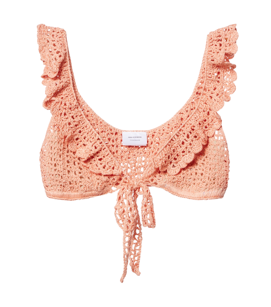 Haut de bikini en crochet Anna Kosturova