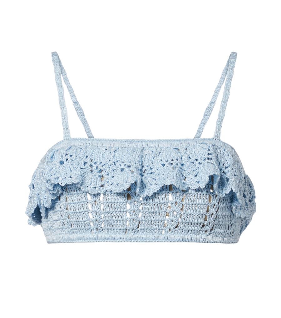 Top de crochet de algodón de Anna Kosturova
