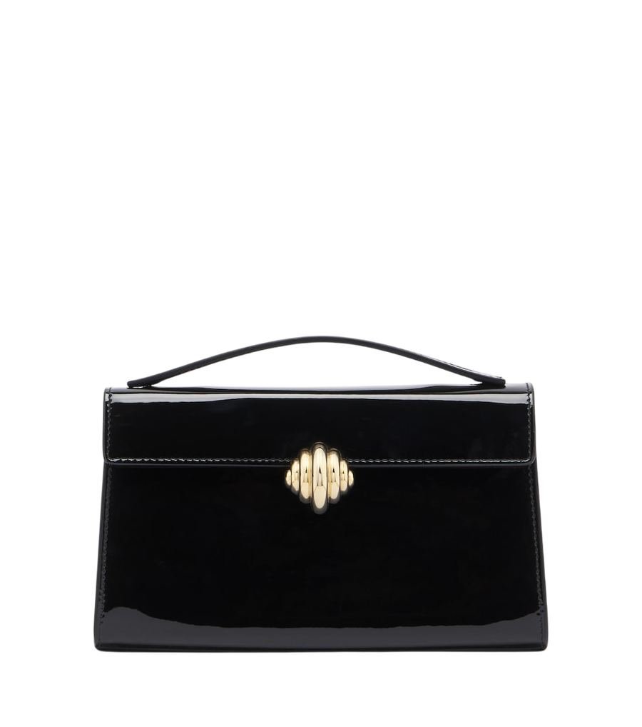 Aquazzura Alex patent leather top-handle bag