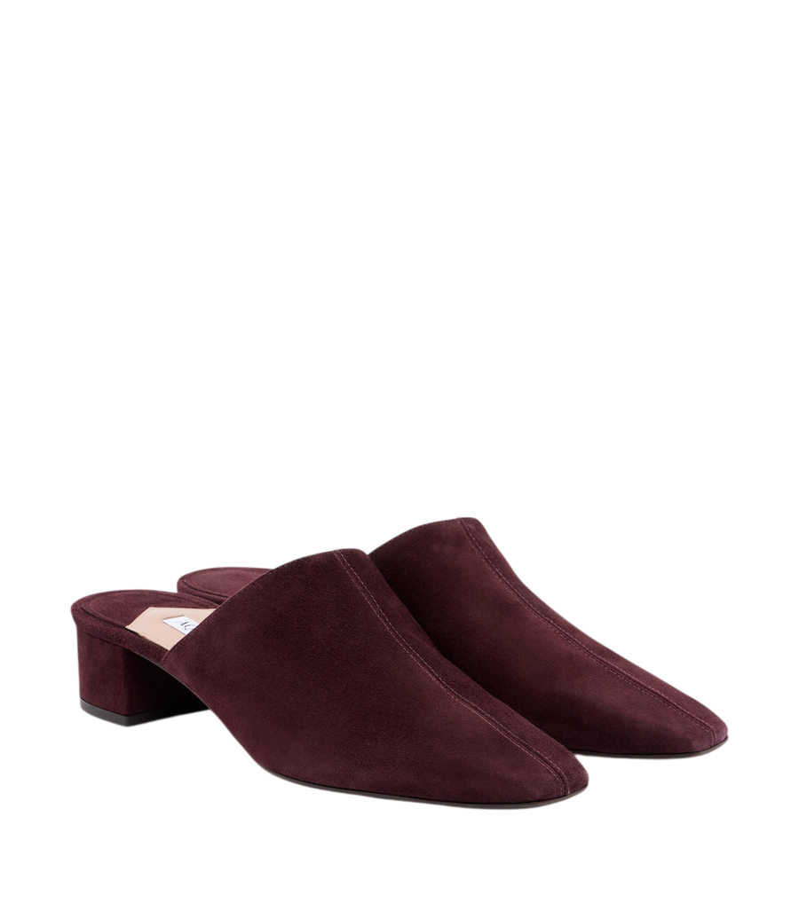 Aquazzura Mules in camoscio Colbert
