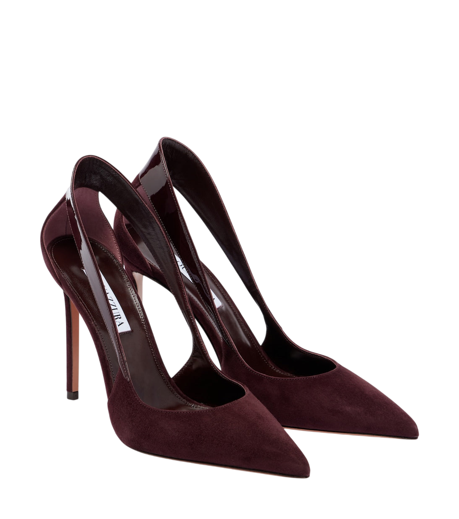Aquazzura Décolleté in camoscio Dangerous Liaisons