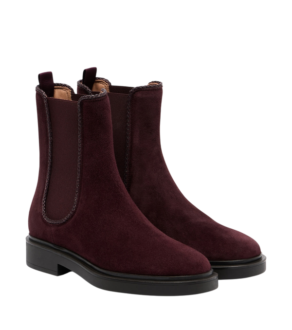 Aquazzura Gaspard suede Chelsea boots