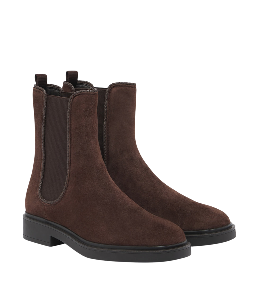 Aquazzura Gaspard suede Chelsea boots
