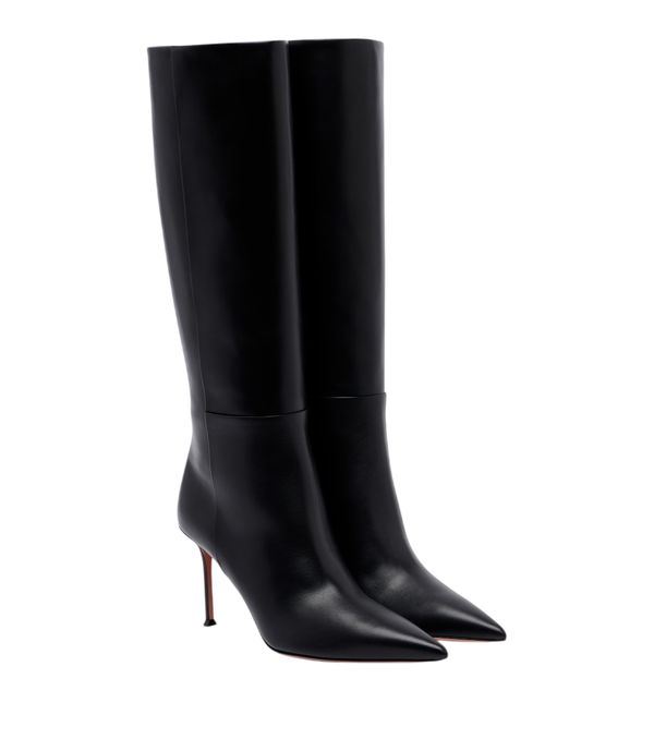 Aquazzura Harper leather knee-high boots