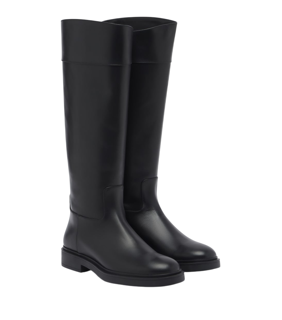 Aquazzura Ride leather knee-high boots