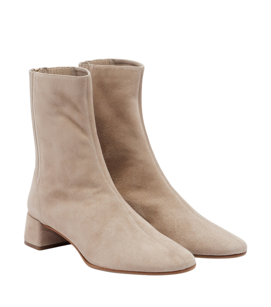 Aquazzura Saint Honoré suede ankle boots