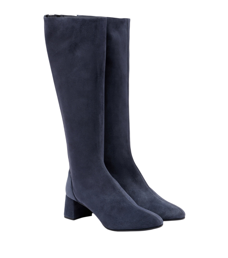 Aquazzura Saint Honoré suede knee-high boots