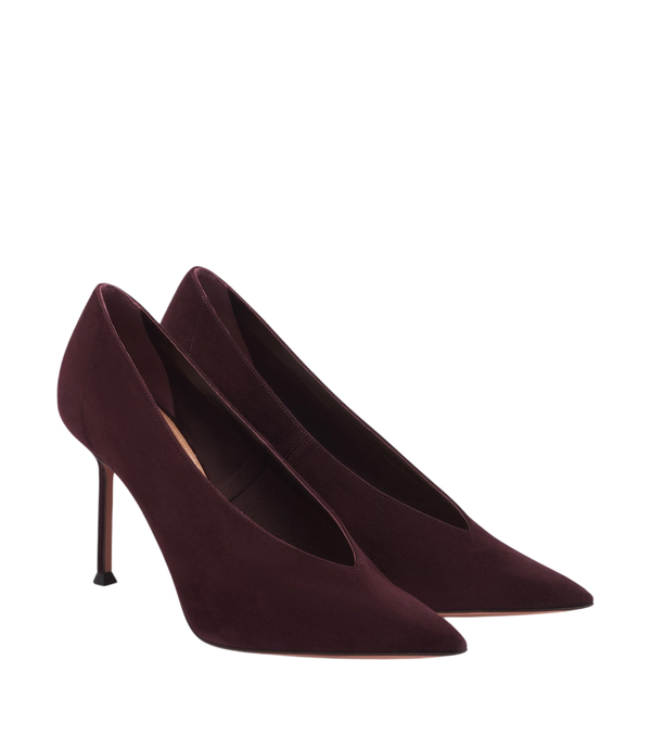 Aquazzura Décolleté in camoscio Voltaire