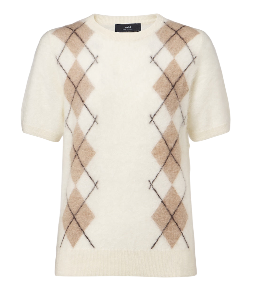 Arch4 Abel argyle cashmere sweater