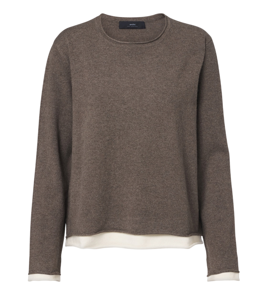 Arch4 Finley layered cashmere sweater