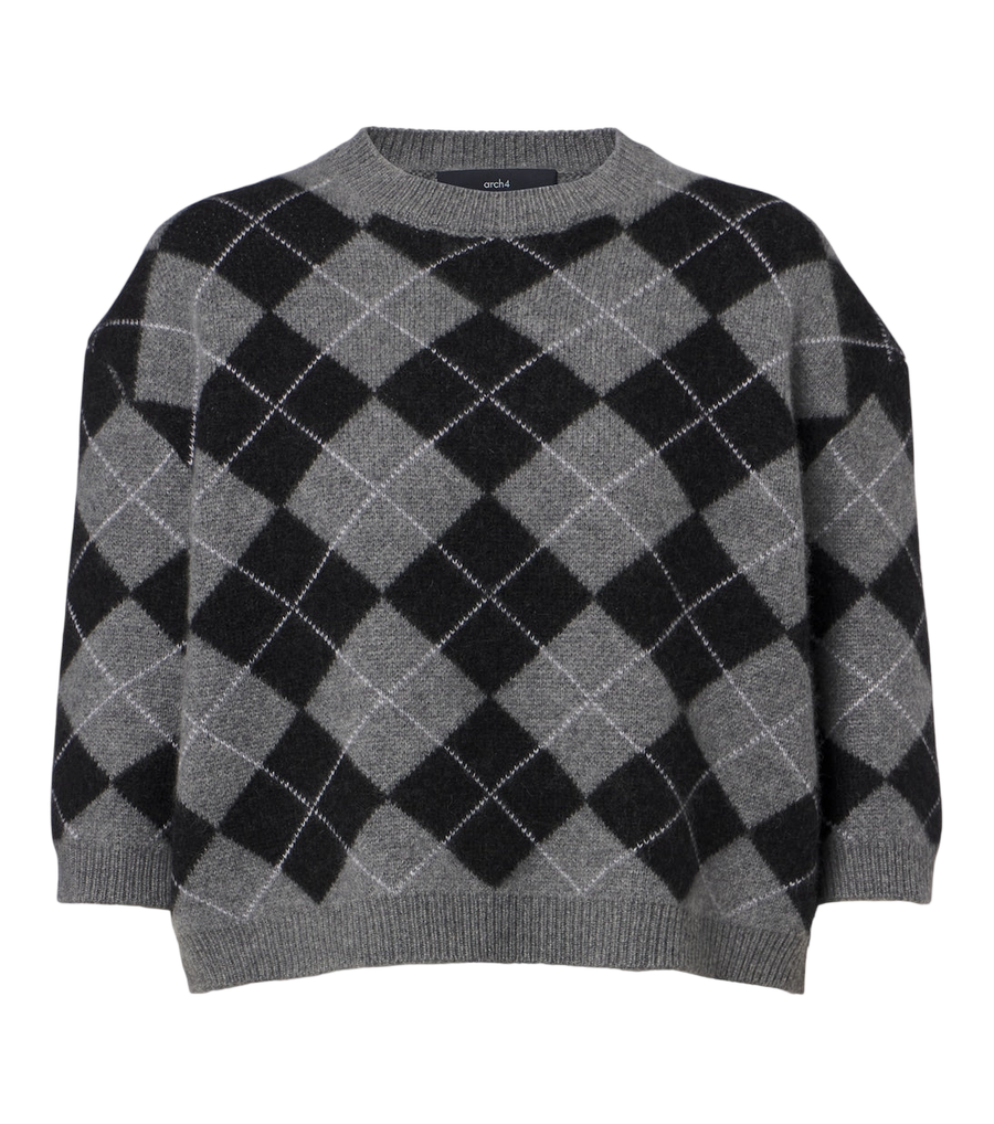 Arch4 Karlie argyle cashmere sweater