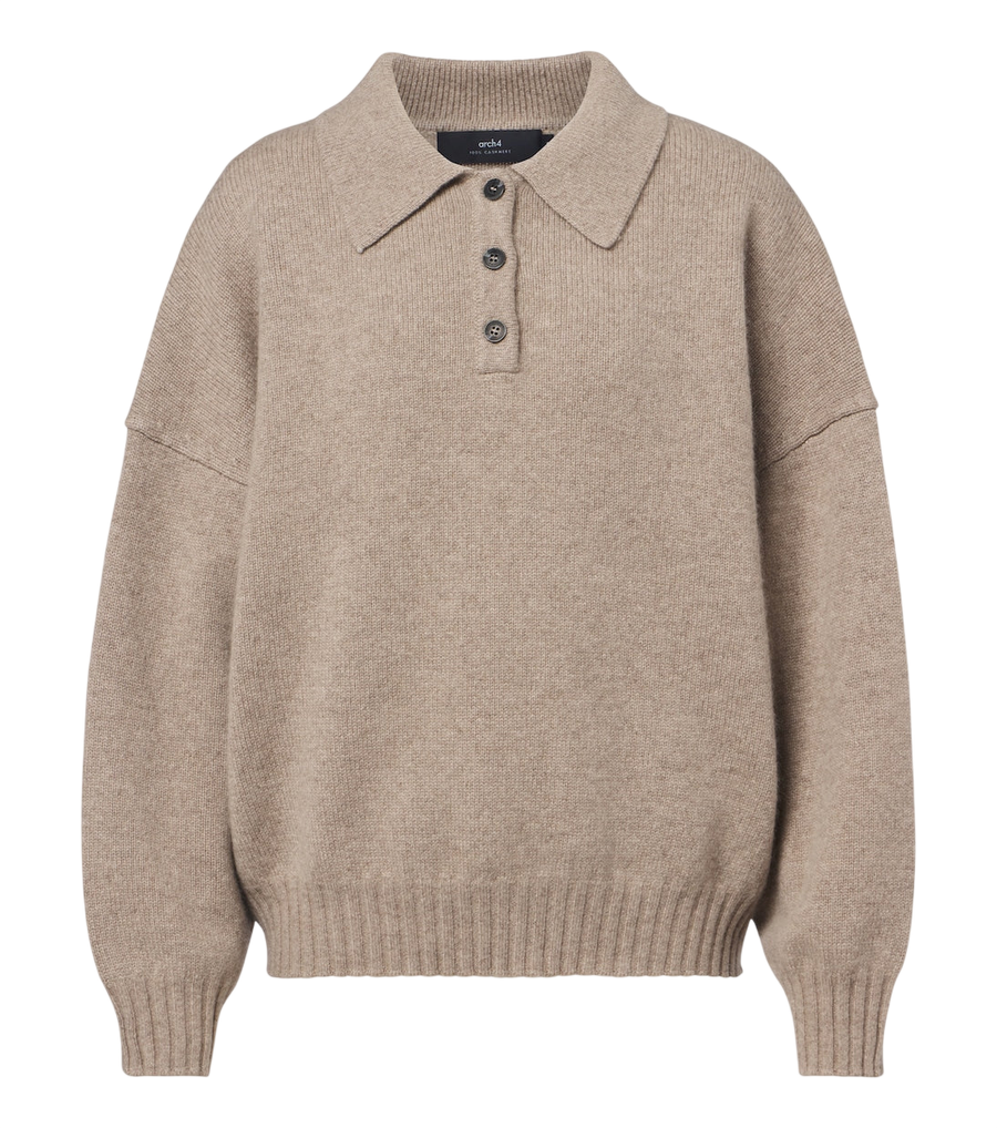 Arch4 King's Road cashmere polo sweater