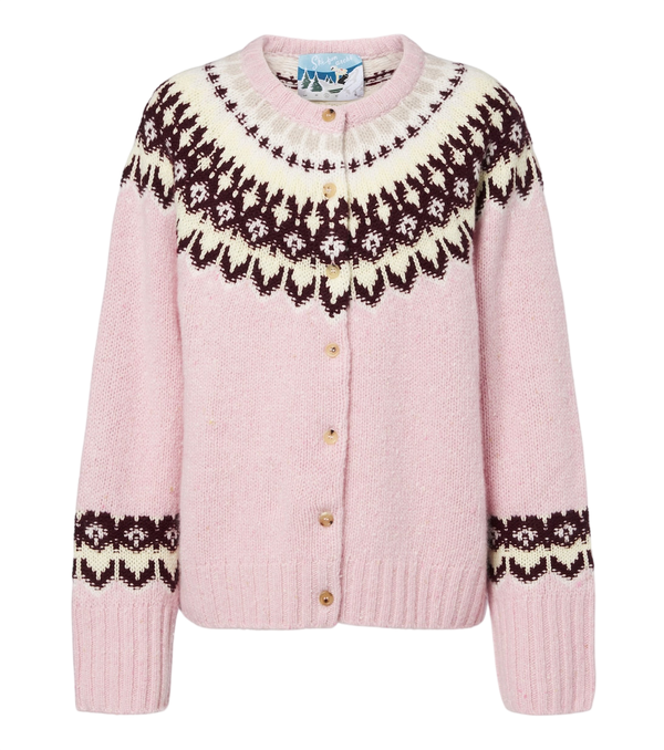 Arch4 Loze Fair Isle cashmere cardigan