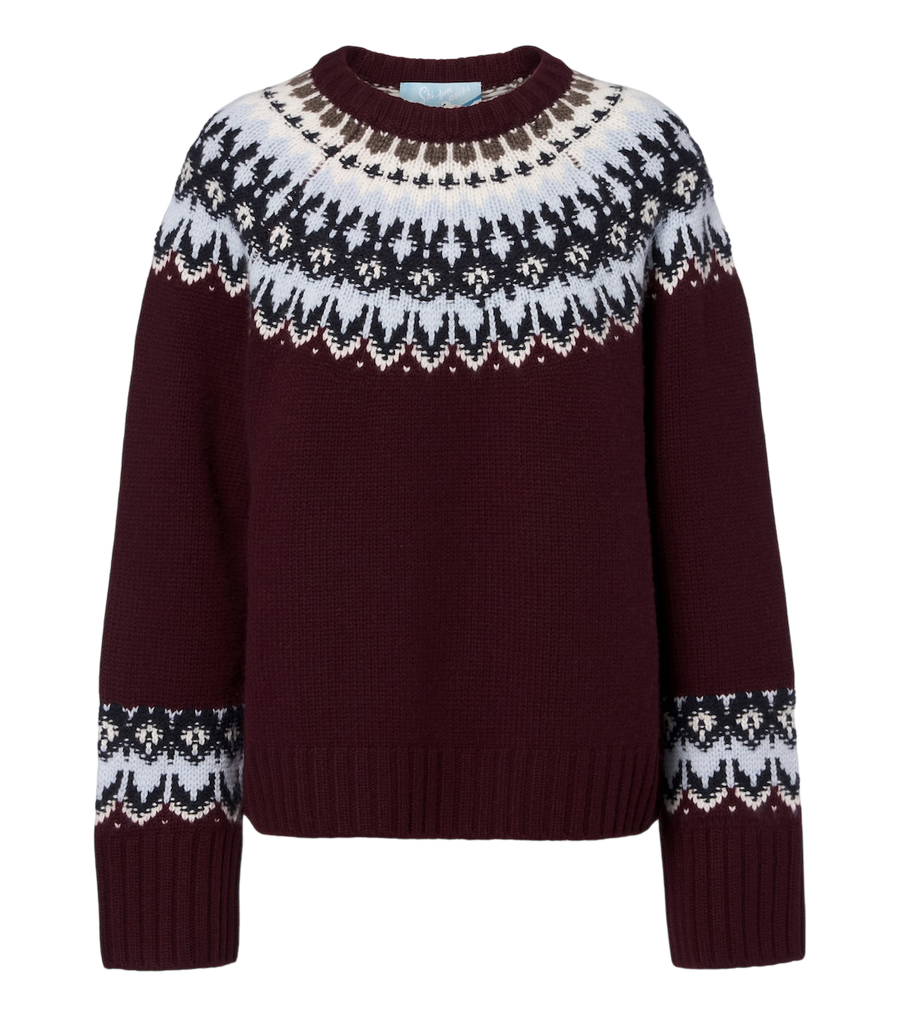 Arch4 Moriond Fair Isle cashmere sweater
