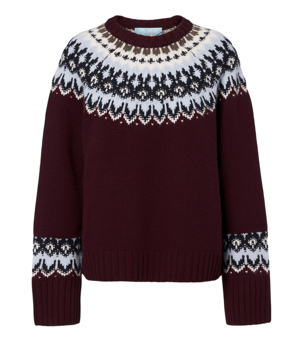 Arch4 Moriond Fair Isle cashmere sweater