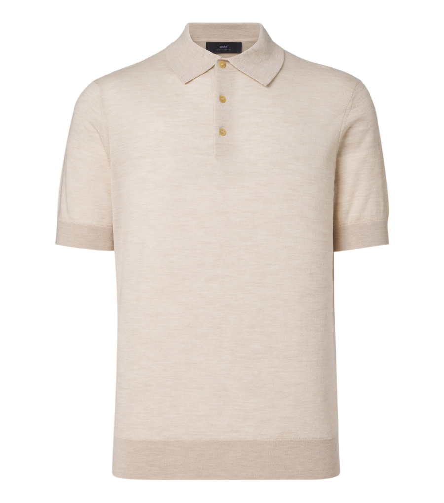 Arch4 Mr Ascot cashmere polo shirt