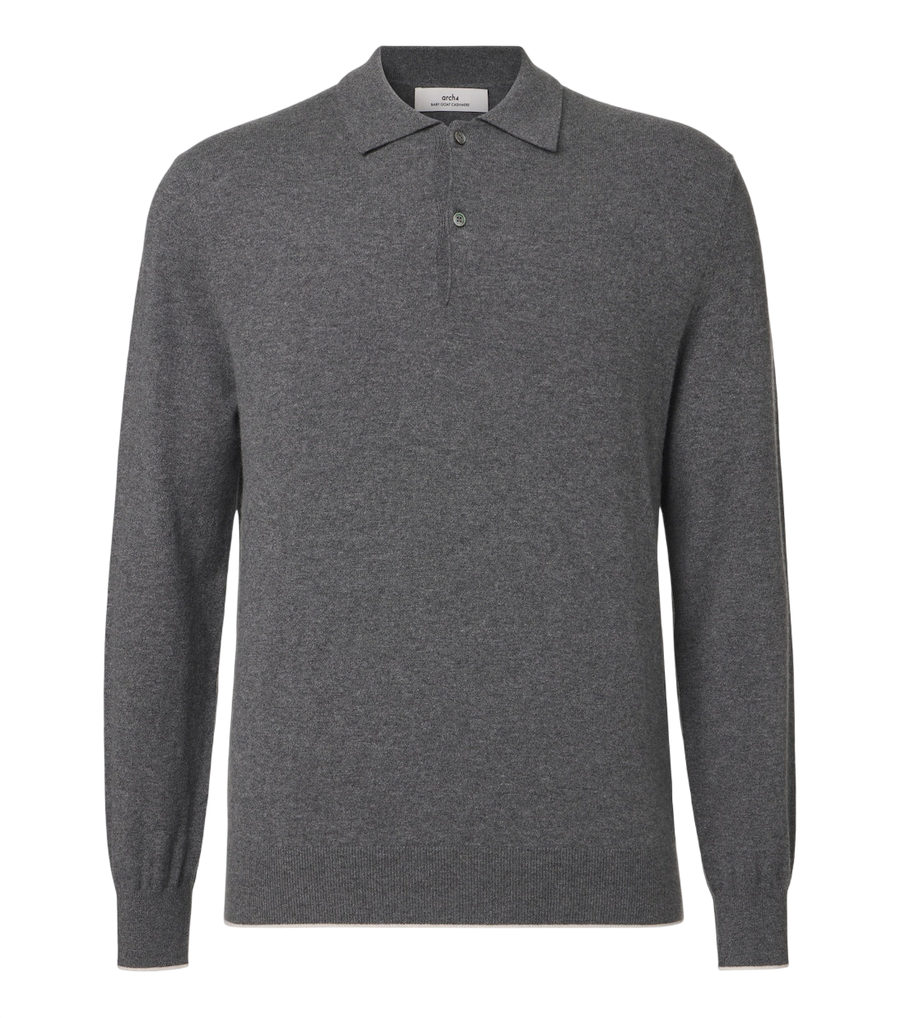 Arch4 Mr Swansea cashmere polo sweater