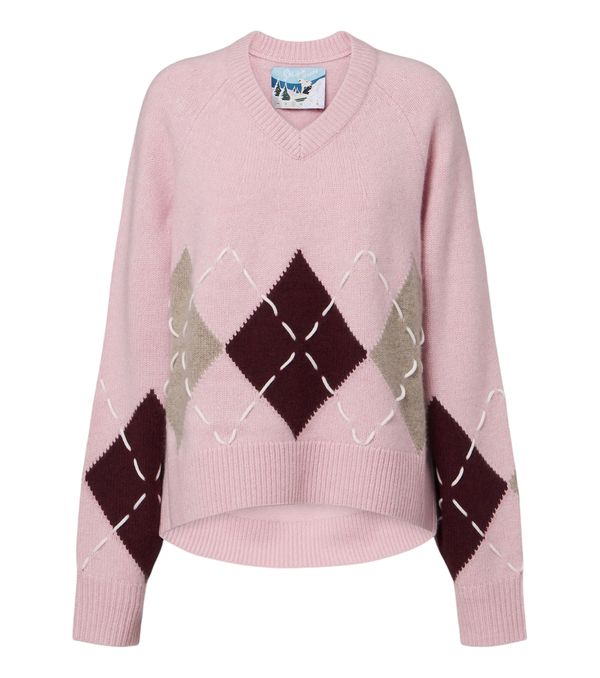 Arch4 Sloane argyle cashmere sweater
