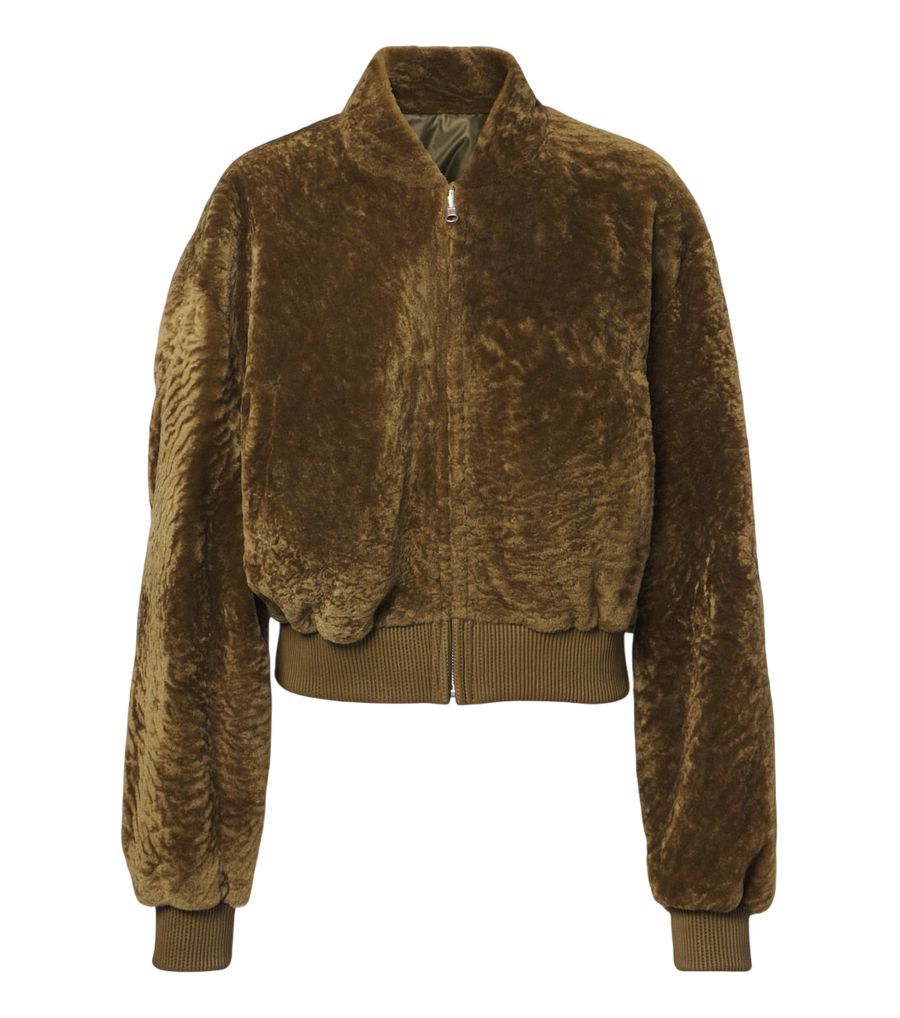 Arma Azra shearling bomber jacket