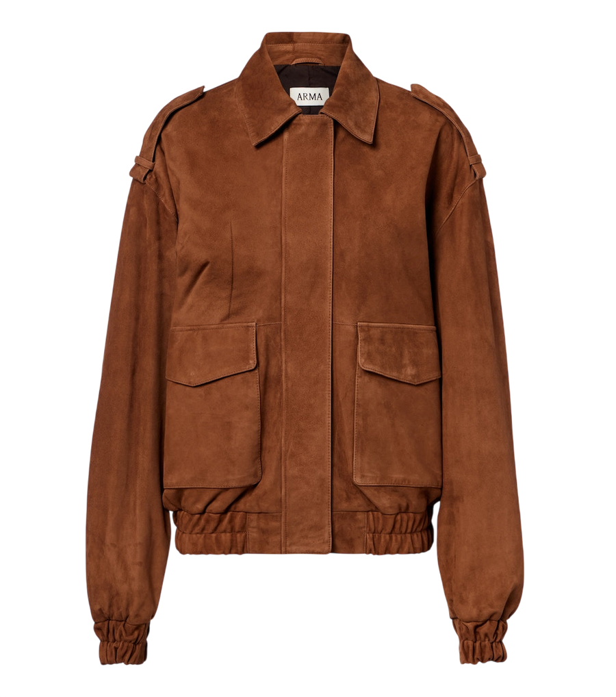 Arma Halti suede blouson jacket