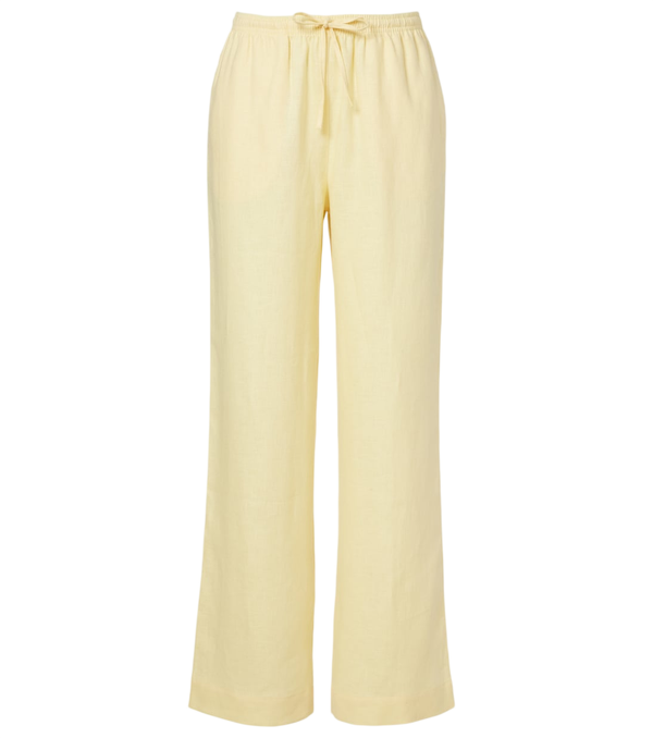Asceno Aurelia linen wide-leg pants