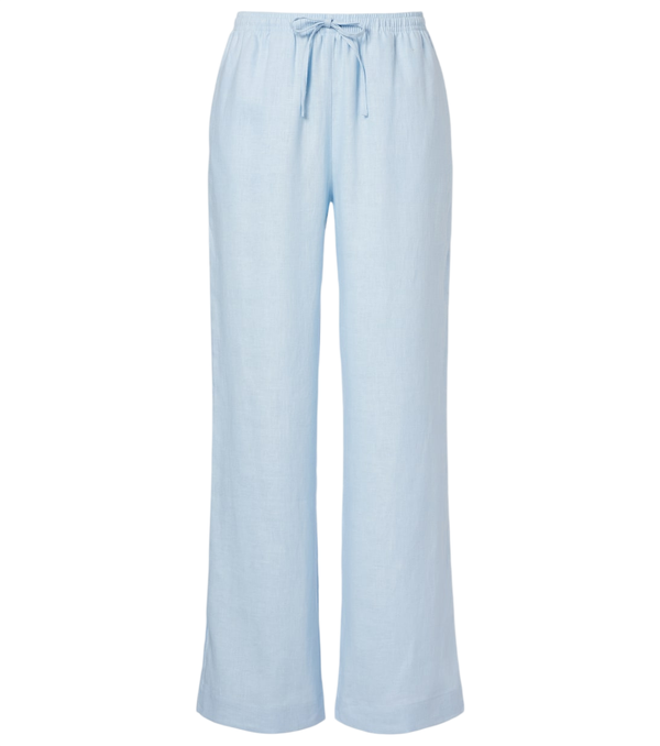 Asceno Aurelia linen wide-leg pants
