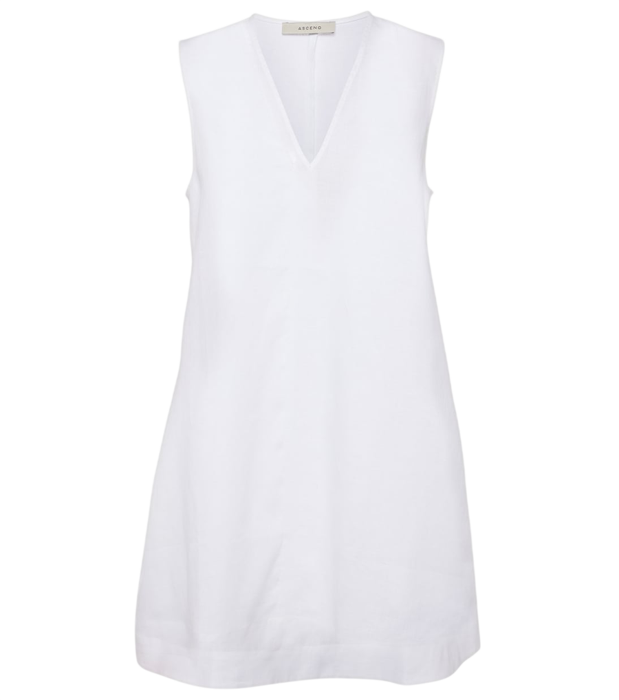 Asceno Derya linen minidress