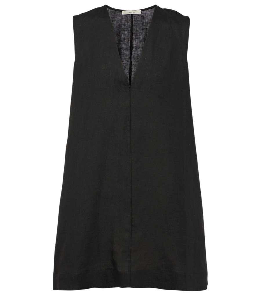 Asceno Derya linen minidress